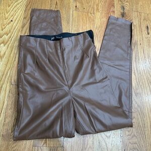 Zara “Leather” Pants (small)